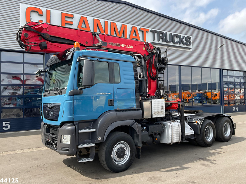 MAN TGS 33.480 6x6 Euro 6 Palfinger 27 Tonmeter boomkraan - Kamion sa dizalicom: slika 2 MAN TGS 33.480 6x6 Euro 6 Palfinger 27 Tonmeter boomkraan - Kamion sa dizalicom: slika 2