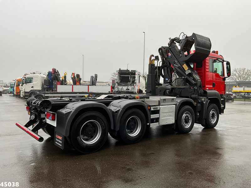 MAN TGS 35.400 8x4 Euro 6 HMF 16 Tonmeter Z-kraan - Kamion sa hidrauličnom kukom, Kamion sa dizalicom: slika 4 MAN TGS 35.400 8x4 Euro 6 HMF 16 Tonmeter Z-kraan - Kamion sa hidrauličnom kukom, Kamion sa dizalicom: slika 4