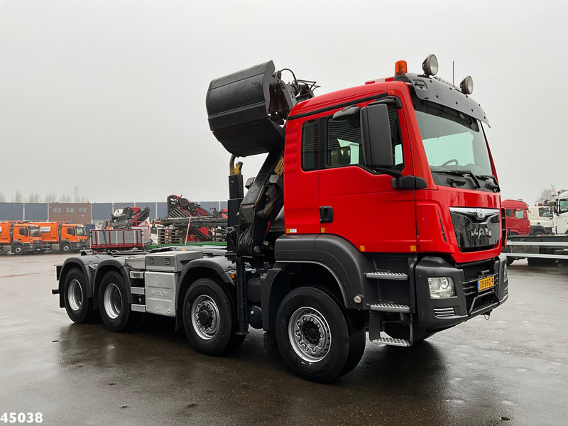 MAN TGS 35.400 8x6 Euro 6 HMF 16 Tonmeter Z-kraan - Kamion sa hidrauličnom kukom, Kamion sa dizalicom: slika 3 MAN TGS 35.400 8x6 Euro 6 HMF 16 Tonmeter Z-kraan - Kamion sa hidrauličnom kukom, Kamion sa dizalicom: slika 3