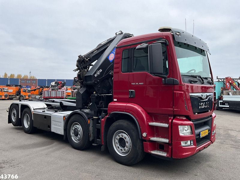 MAN TGS 35.480 8x4H Euro 6 HMF 40 Tonmeter laadkraan + Fly-Jib - Kamion sa dizalicom: slika 3 MAN TGS 35.480 8x4H Euro 6 HMF 40 Tonmeter laadkraan + Fly-Jib - Kamion sa dizalicom: slika 3