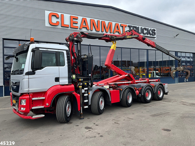 MAN TGS 41.440 10x4 Euro 6 Palfinger 17 Tonmeter Z-kraan - Kamion sa hidrauličnom kukom, Kamion sa dizalicom: slika 1 MAN TGS 41.440 10x4 Euro 6 Palfinger 17 Tonmeter Z-kraan - Kamion sa hidrauličnom kukom, Kamion sa dizalicom: slika 1