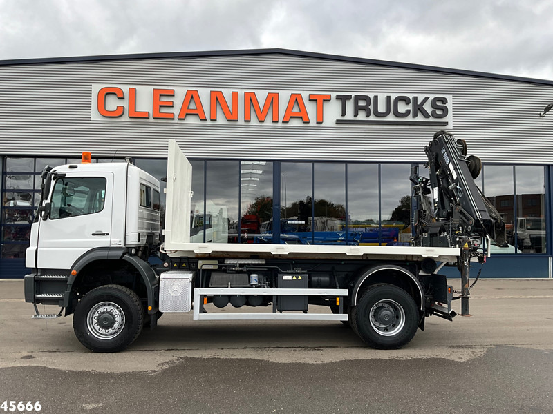 Mercedes-Benz AXOR 1929 4x4 VDL 14 Ton haakarmsysteem + Laadplateau met Hiab 14 Tonmeter laadkraan - Kamion sa dizalicom: slika 4 Mercedes-Benz AXOR 1929 4x4 VDL 14 Ton haakarmsysteem + Laadplateau met Hiab 14 Tonmeter laadkraan - Kamion sa dizalicom: slika 4