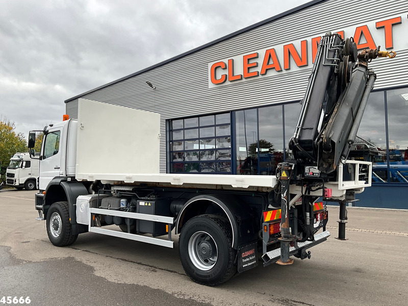 Mercedes-Benz AXOR 1929 4x4 VDL 14 Ton haakarmsysteem + Laadplateau met Hiab 14 Tonmeter laadkraan - Kamion sa dizalicom: slika 2 Mercedes-Benz AXOR 1929 4x4 VDL 14 Ton haakarmsysteem + Laadplateau met Hiab 14 Tonmeter laadkraan - Kamion sa dizalicom: slika 2