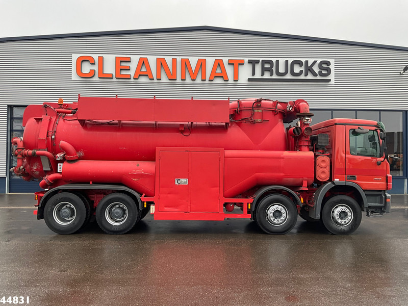 Mercedes-Benz Actros 4141 8x4 RVS Naaktgeboren drogestoffen Just 99.291 km! - Vakuumska cisterna: slika 3 Mercedes-Benz Actros 4141 8x4 RVS Naaktgeboren drogestoffen Just 99.291 km! - Vakuumska cisterna: slika 3