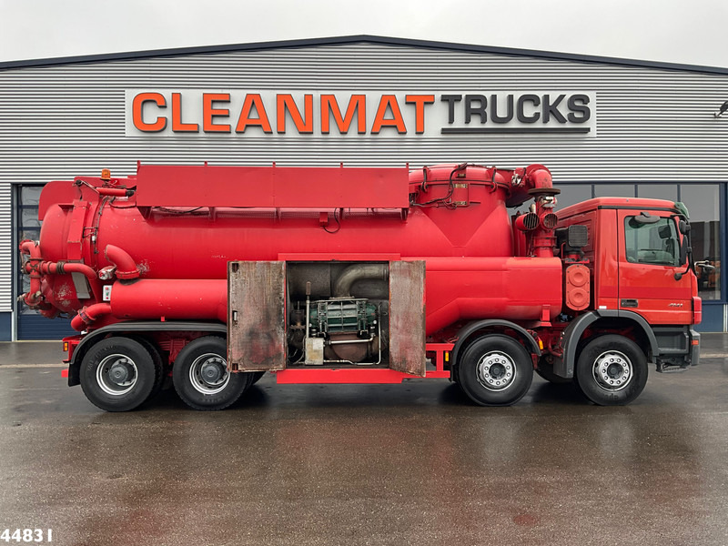 Mercedes-Benz Actros 4141 8x4 RVS Naaktgeboren drogestoffen Just 99.291 km! - Vakuumska cisterna: slika 4 Mercedes-Benz Actros 4141 8x4 RVS Naaktgeboren drogestoffen Just 99.291 km! - Vakuumska cisterna: slika 4
