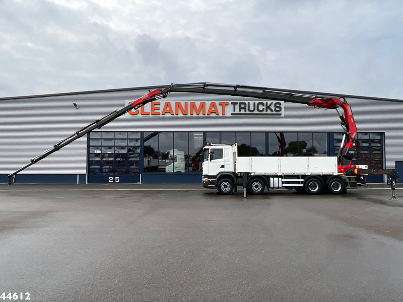 Scania G 450 8x4 Euro 6 Fassi 66 Tonmeter laadkraan + Fly-jib Just 176.555 Km! - Kamion sa dizalicom: slika 1 Scania G 450 8x4 Euro 6 Fassi 66 Tonmeter laadkraan + Fly-jib Just 176.555 Km! - Kamion sa dizalicom: slika 1