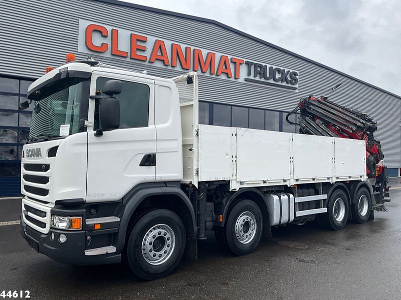 Scania G 450 8x4 Euro 6 Fassi 66 Tonmeter laadkraan + Fly-jib Just 176.555 Km! - Kamion sa dizalicom: slika 2 Scania G 450 8x4 Euro 6 Fassi 66 Tonmeter laadkraan + Fly-jib Just 176.555 Km! - Kamion sa dizalicom: slika 2