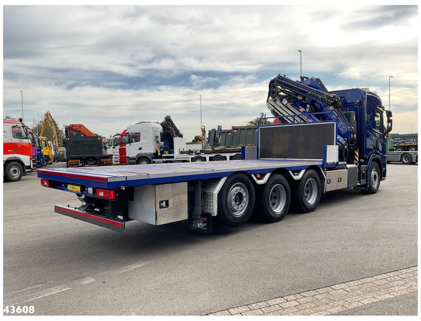 Scania G 450 8x4 Fassi 45 Tonmeter laadkraan + Fly-Jib Just 151.350 km! - Kamion sa dizalicom: slika 5 Scania G 450 8x4 Fassi 45 Tonmeter laadkraan + Fly-Jib Just 151.350 km! - Kamion sa dizalicom: slika 5