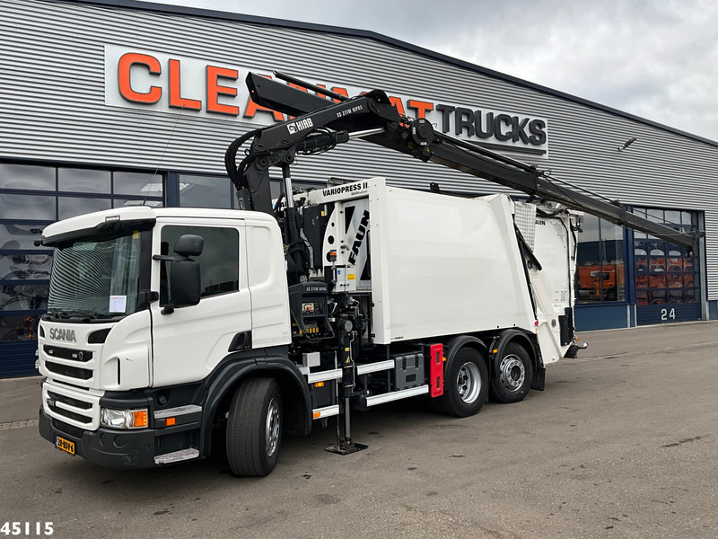 Scania P 250 Euro 6 Hiab 21 Tonmeter laadkraan Just 146.000 km! - Kamion za smeće: slika 1 Scania P 250 Euro 6 Hiab 21 Tonmeter laadkraan Just 146.000 km! - Kamion za smeće: slika 1