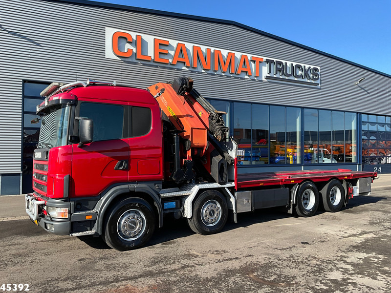 Scania R 124.420 8x4 Palfinger 72 Tonmeter laadkraan + Fly-Jib! - Kamion sa dizalicom: slika 2 Scania R 124.420 8x4 Palfinger 72 Tonmeter laadkraan + Fly-Jib! - Kamion sa dizalicom: slika 2