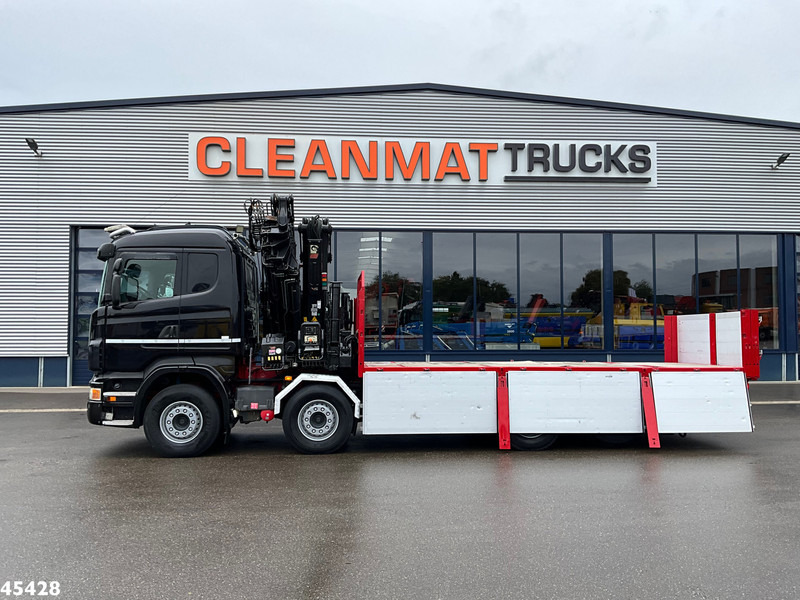 Scania R 480 8x2 Retarder Hiab 47 Tonmeter laadkraan + Fly-Jib! Just 242.931 km! - Kamion sa dizalicom: slika 4 Scania R 480 8x2 Retarder Hiab 47 Tonmeter laadkraan + Fly-Jib! Just 242.931 km! - Kamion sa dizalicom: slika 4