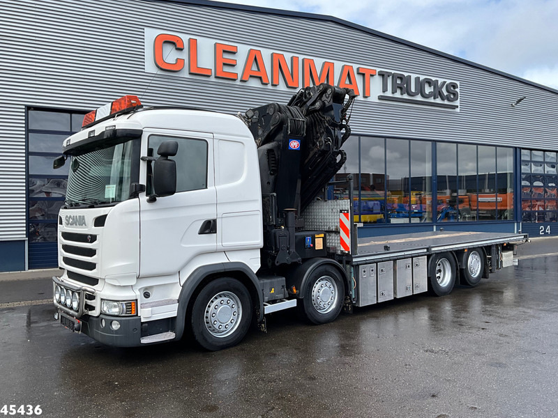 Lizing Scania R490 8x2 Euro 6 Retarder HMF 85 Tonmeter laadkraan + Fly-jib Scania R490 8x2 Euro 6 Retarder HMF 85 Tonmeter laadkraan + Fly-jib: slika 9