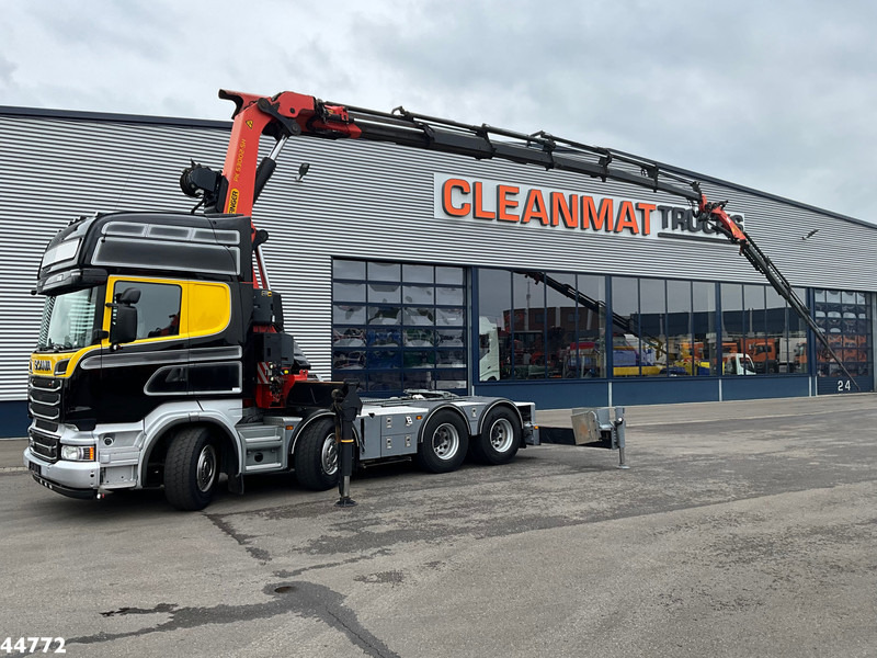 Lizing Scania R500 8x4 V8 Retarder Palfinger 53 Tonmeter laadkraan + Fly-Jib Scania R500 8x4 V8 Retarder Palfinger 53 Tonmeter laadkraan + Fly-Jib: slika 7