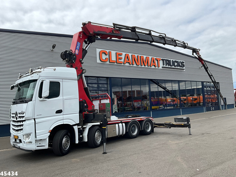 Mercedes-Benz Arocs 3251 8x4 Euro 6 Retarder HMF 85 Tonmeter laadkraan Fly-Jib - Tegljač: slika 1 Mercedes-Benz Arocs 3251 8x4 Euro 6 Retarder HMF 85 Tonmeter laadkraan Fly-Jib - Tegljač: slika 1