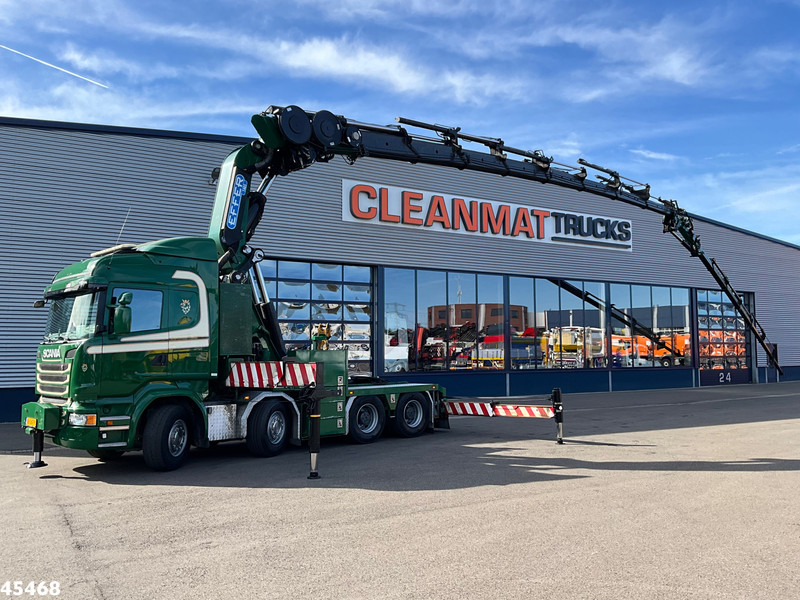 Scania R 490 8x4 Euro 6 Effer 140 Tonmeter laadkraan + Fly-Jib Just 283.508 km - Tegljač: slika 1 Scania R 490 8x4 Euro 6 Effer 140 Tonmeter laadkraan + Fly-Jib Just 283.508 km - Tegljač: slika 1