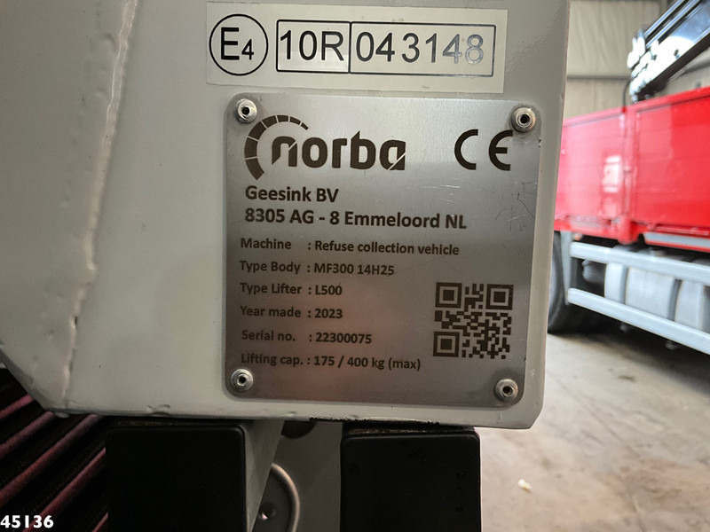 Kamion za smeće Volvo FE 350 Norba MF 300 14m³ 2 compartimenten NEW and UNUSED!: slika 19 Kamion za smeće Volvo FE 350 Norba MF 300 14m³ 2 compartimenten NEW and UNUSED!: slika 19