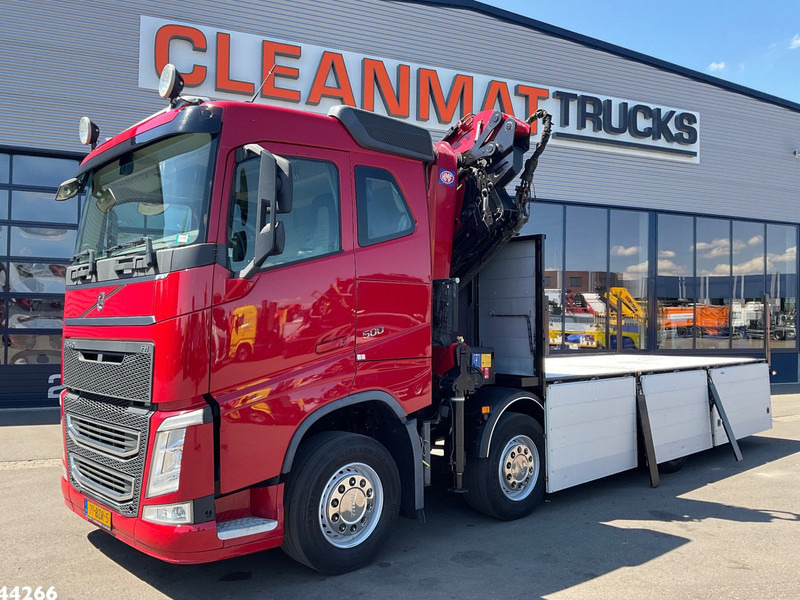Volvo FH 500 8x2 Euro 6 HMF 32 Tonmeter laadkraan + Fly-Jib - Kamion sa dizalicom: slika 3 Volvo FH 500 8x2 Euro 6 HMF 32 Tonmeter laadkraan + Fly-Jib - Kamion sa dizalicom: slika 3