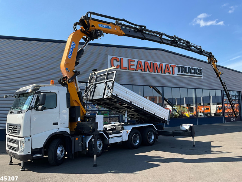 Volvo FH 500 8x4 Effer 65 Tonmeter laadkraan + Fly-Jib - Istovarivač, Kamion sa dizalicom: slika 1 Volvo FH 500 8x4 Effer 65 Tonmeter laadkraan + Fly-Jib - Istovarivač, Kamion sa dizalicom: slika 1
