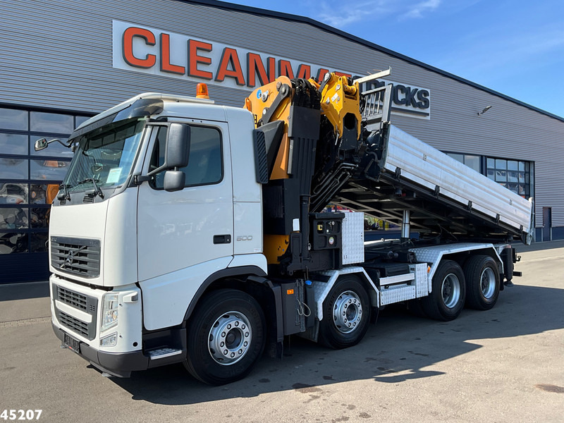 Volvo FH 500 8x4 Effer 65 Tonmeter laadkraan + Fly-Jib - Istovarivač, Kamion sa dizalicom: slika 4 Volvo FH 500 8x4 Effer 65 Tonmeter laadkraan + Fly-Jib - Istovarivač, Kamion sa dizalicom: slika 4