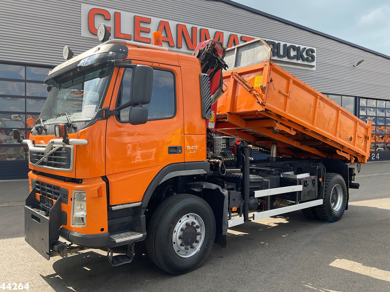Istovarivač, Kamion sa dizalicom Volvo FM 340 4x4 Palfinger 10 Tonmeter laadkraan Manual Full steel: slika 8
