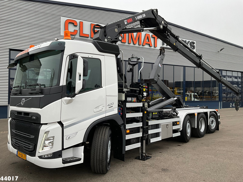 Volvo FM 420 8x2 Hiab 25 Tonmeter laadkraan + Welvaarts weighing system - Kamion sa hidrauličnom kukom, Kamion sa dizalicom: slika 1 Volvo FM 420 8x2 Hiab 25 Tonmeter laadkraan + Welvaarts weighing system - Kamion sa hidrauličnom kukom, Kamion sa dizalicom: slika 1