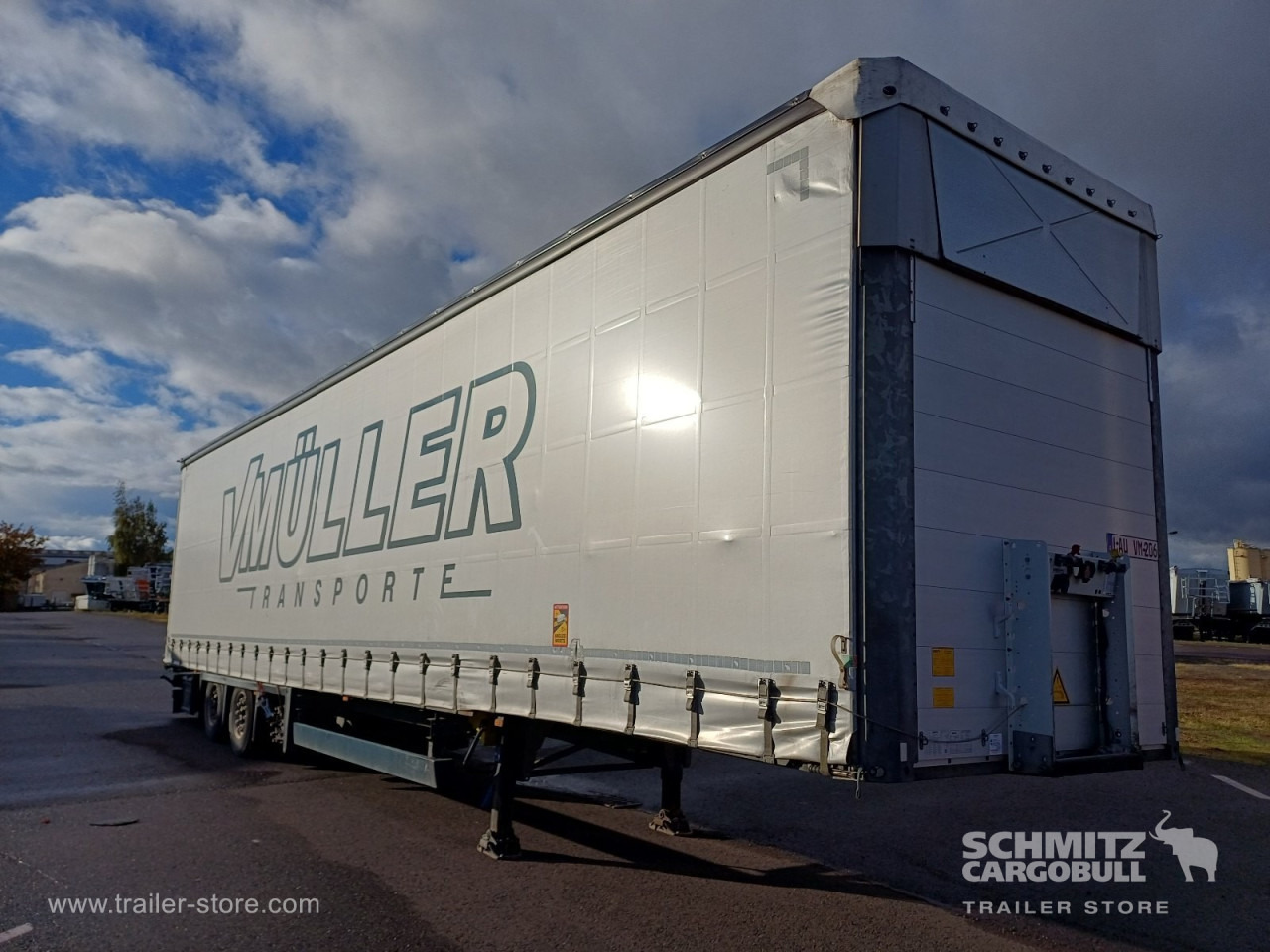 SCHMITZ Auflieger Curtainsider Mega - Poluprikolica sa ceradom: slika 1 SCHMITZ Auflieger Curtainsider Mega - Poluprikolica sa ceradom: slika 1