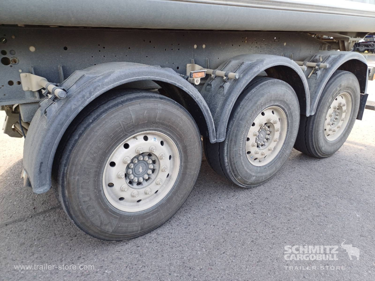 SCHMITZ Auflieger Kipper Alukastenmulde 24m³ - Poluprikolica istovarivača: slika 3 SCHMITZ Auflieger Kipper Alukastenmulde 24m³ - Poluprikolica istovarivača: slika 3