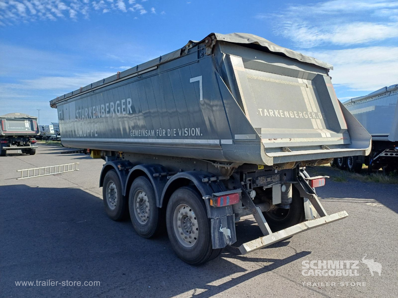 SCHMITZ Auflieger Kipper Alukastenmulde 24m³ - Poluprikolica istovarivača: slika 5 SCHMITZ Auflieger Kipper Alukastenmulde 24m³ - Poluprikolica istovarivača: slika 5