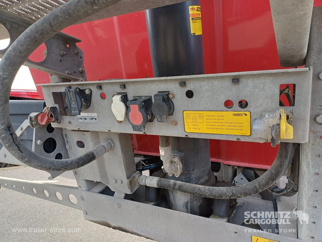 Poluprikolica istovarivača SCHMITZ Auflieger Kipper Stahlrundmulde 28m³: slika 10