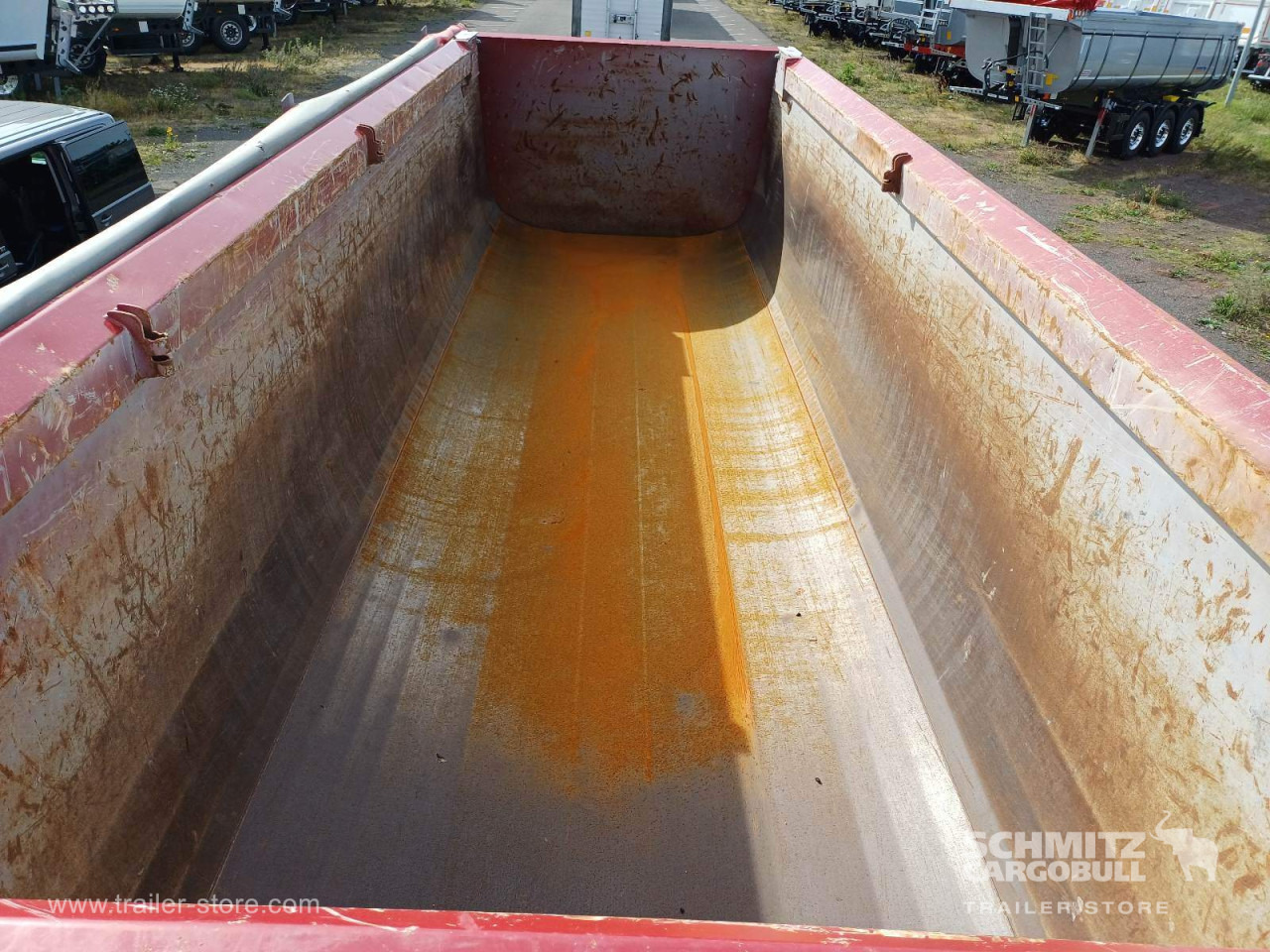 Poluprikolica istovarivača SCHMITZ Auflieger Kipper Stahlrundmulde 28m³: slika 6