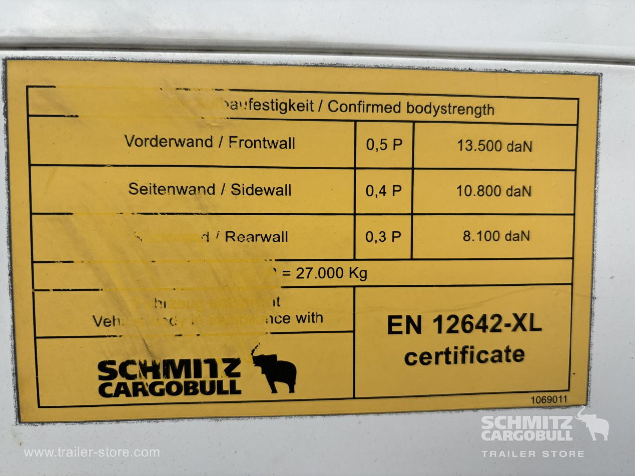SCHMITZ Curtainsider Mega - Poluprikolica sa ceradom: slika 3 SCHMITZ Curtainsider Mega - Poluprikolica sa ceradom: slika 3
