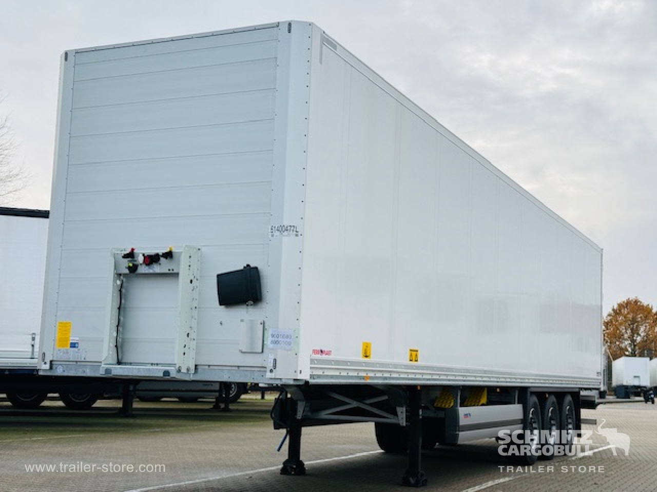 SCHMITZ Oplegger Kasten Standard - Poluprikolica sa zatvorenim sandukom: slika 3 SCHMITZ Oplegger Kasten Standard - Poluprikolica sa zatvorenim sandukom: slika 3