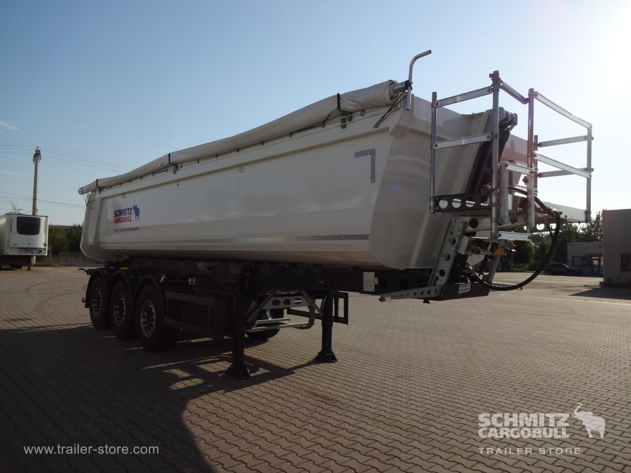 SCHMITZ Tipper Steel half pipe body 27m³ - Poluprikolica istovarivača: slika 5 SCHMITZ Tipper Steel half pipe body 27m³ - Poluprikolica istovarivača: slika 5