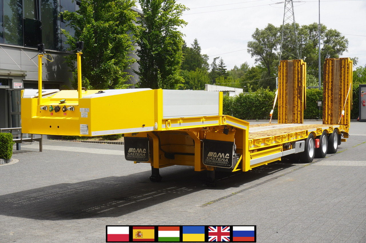 CASTERA S/R 38T semi-trailer / steering axle - Niska poluprikolica za prevoz: slika 1 CASTERA S/R 38T semi-trailer / steering axle - Niska poluprikolica za prevoz: slika 1