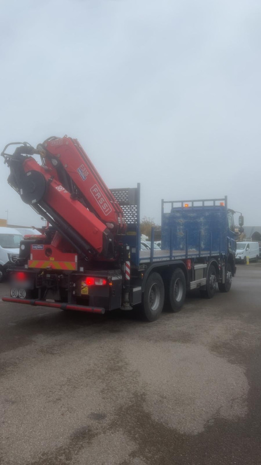 Kamion sa tovarnim sandukom, Kamion sa dizalicom DAF CF 480 8x4 E6 / Fassi F315A.2.26 crane / flatbedCF 480 8x4 E6 / Fassi F315A.2.26 crane / flatbed: slika 6