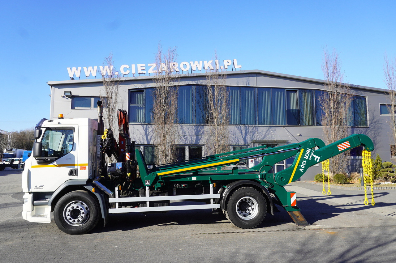 DAF LF 18.310 E6 / Skip loader Fornal NKR 130V / HDS HMF 735 K2 / Manual gearbox - Kamion sa hidrauličnom kukom, Kamion sa dizalicom: slika 3 DAF LF 18.310 E6 / Skip loader Fornal NKR 130V / HDS HMF 735 K2 / Manual gearbox - Kamion sa hidrauličnom kukom, Kamion sa dizalicom: slika 3