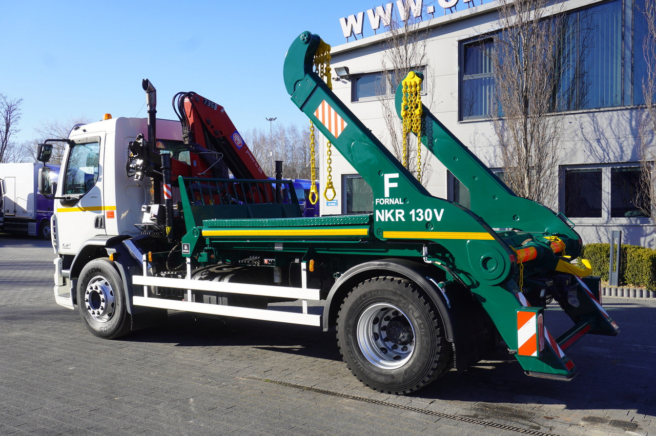 DAF LF 18.310 E6 / Skip loader Fornal NKR 130V / HDS HMF 735 K2 / Manual gearbox - Kamion sa hidrauličnom kukom, Kamion sa dizalicom: slika 5 DAF LF 18.310 E6 / Skip loader Fornal NKR 130V / HDS HMF 735 K2 / Manual gearbox - Kamion sa hidrauličnom kukom, Kamion sa dizalicom: slika 5