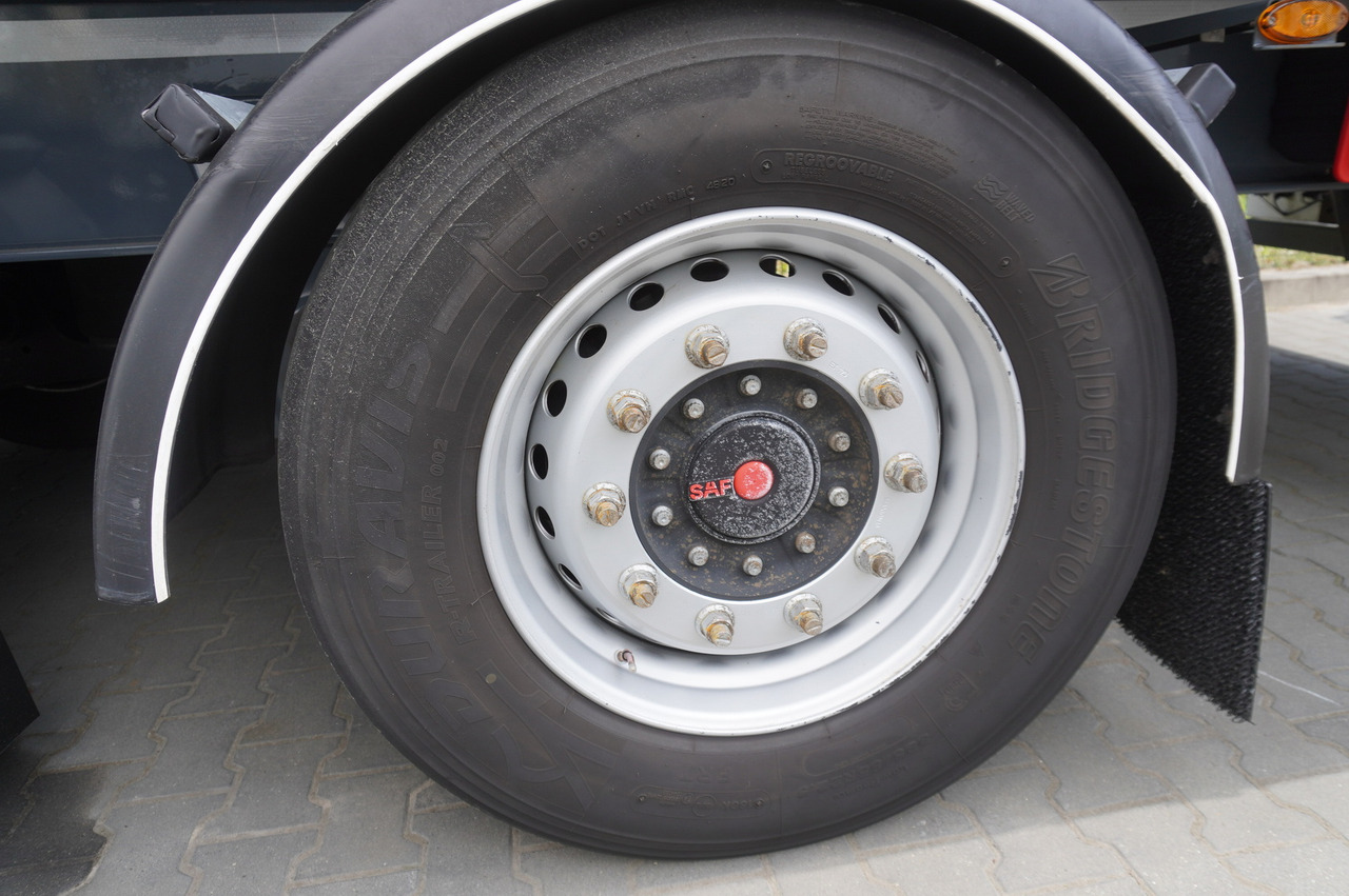 Prikolica sa zatvorenim sandukom Fruehauf passthrough box trailer 18 EPAL / 2021 / SAF axles: slika 9