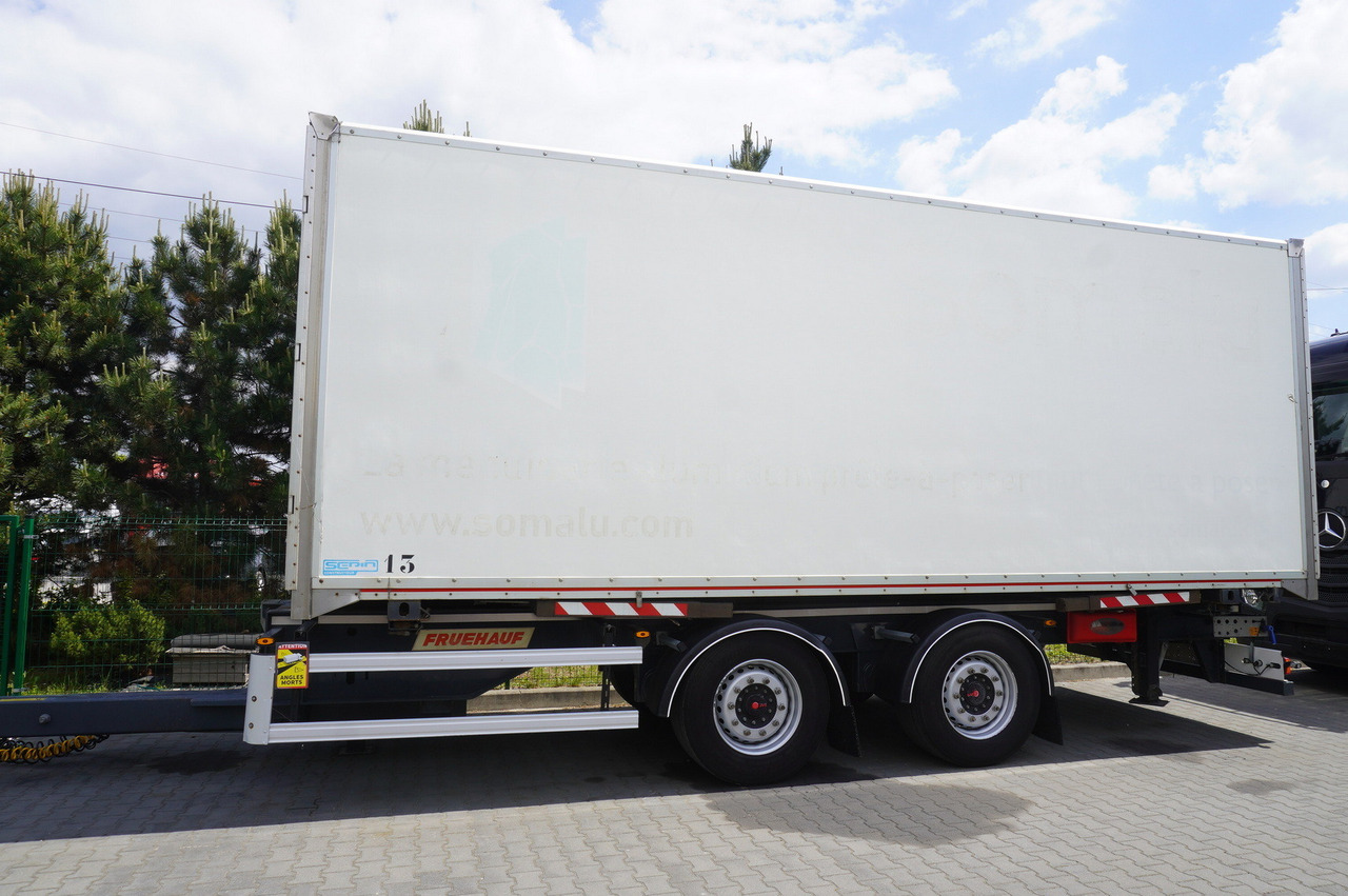 Fruehauf passthrough box trailer 18 EPAL / 2021 / SAF axles - Prikolica sa zatvorenim sandukom: slika 2 Fruehauf passthrough box trailer 18 EPAL / 2021 / SAF axles - Prikolica sa zatvorenim sandukom: slika 2