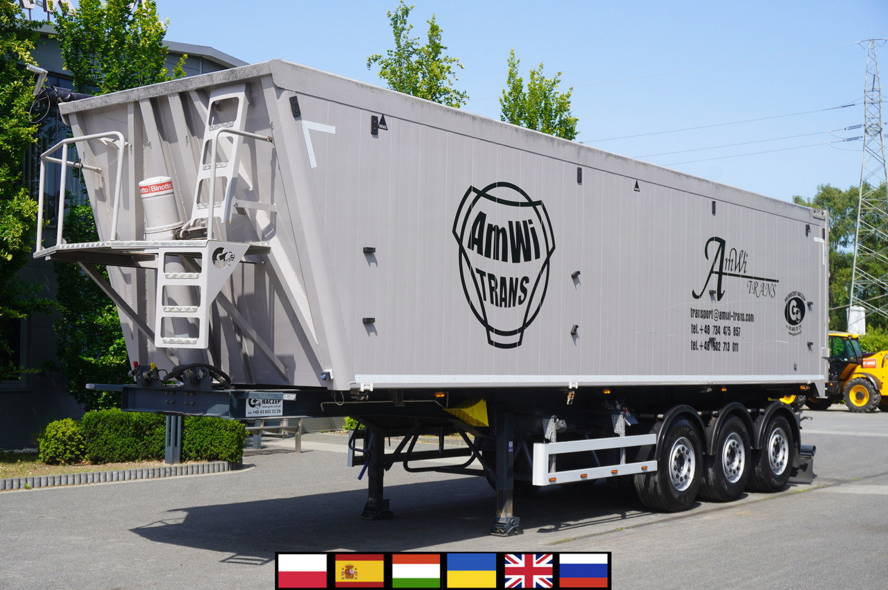GRAS GS tipper / 52 m3 semi-trailer! / 2023 / 3 units - Poluprikolica istovarivača: slika 1 GRAS GS tipper / 52 m3 semi-trailer! / 2023 / 3 units - Poluprikolica istovarivača: slika 1