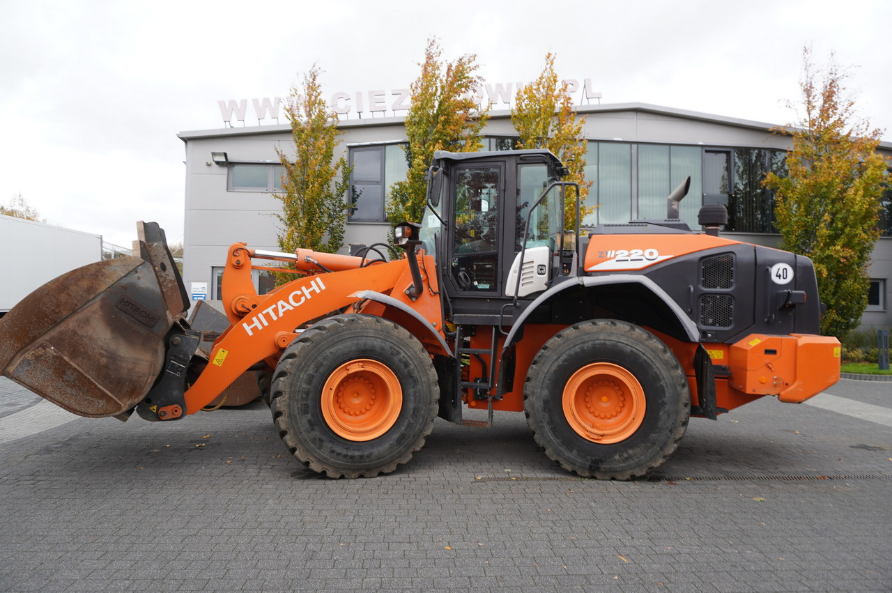 Utovarivač točkaš HITACHI ZW220 articulated loader / 2 buckets: slika 13