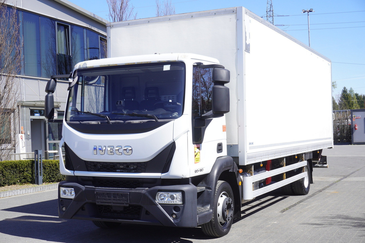 IVECO Eurocargo 120-190 / 160 thousand km !!! / Box 18 EPAL / Dhollandia lift 1500 kg - Kamion sa zatvorenim sandukom: slika 1 IVECO Eurocargo 120-190 / 160 thousand km !!! / Box 18 EPAL / Dhollandia lift 1500 kg - Kamion sa zatvorenim sandukom: slika 1