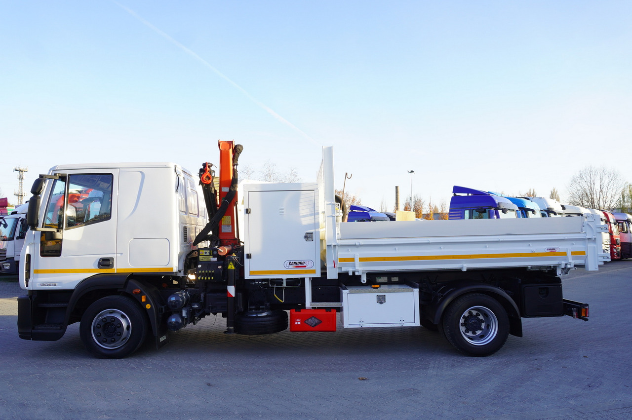IVECO Eurocargo 120E18 Crane Palfinger / 3-way tipper / sleeper cab - Kamion sa tovarnim sandukom, Kamion sa dizalicom: slika 5 IVECO Eurocargo 120E18 Crane Palfinger / 3-way tipper / sleeper cab - Kamion sa tovarnim sandukom, Kamion sa dizalicom: slika 5