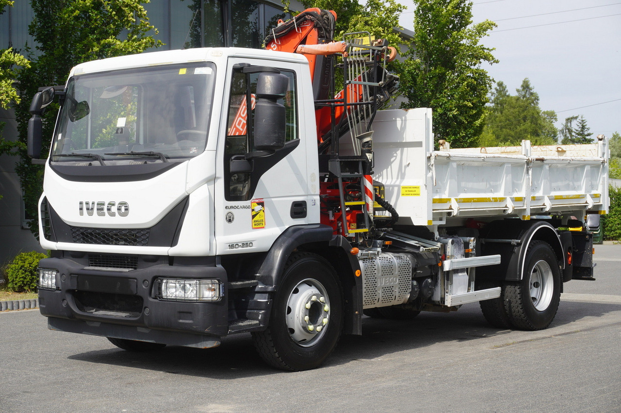 IVECO Eurocargo 160-250 / Fassi F95 crane / 120 tho. km / 3-sided tipper - Kamion sa dizalicom: slika 3 IVECO Eurocargo 160-250 / Fassi F95 crane / 120 tho. km / 3-sided tipper - Kamion sa dizalicom: slika 3