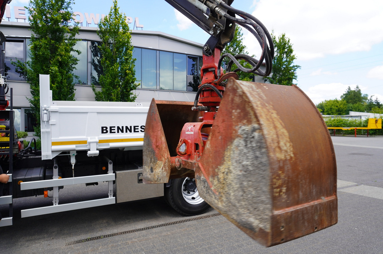 Kamion sa dizalicom IVECO Eurocargo 160E22 EEV Dump truck / Bortmatic / Crane FASSI F95A.0.22: slika 26