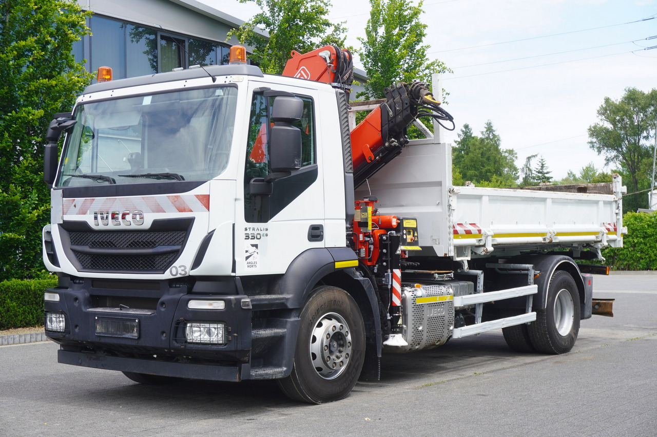 IVECO STRALIS 330 E6 / FASSI 195A 8.5 T / 3-side tipper - Kamion sa dizalicom: slika 2 IVECO STRALIS 330 E6 / FASSI 195A 8.5 T / 3-side tipper - Kamion sa dizalicom: slika 2