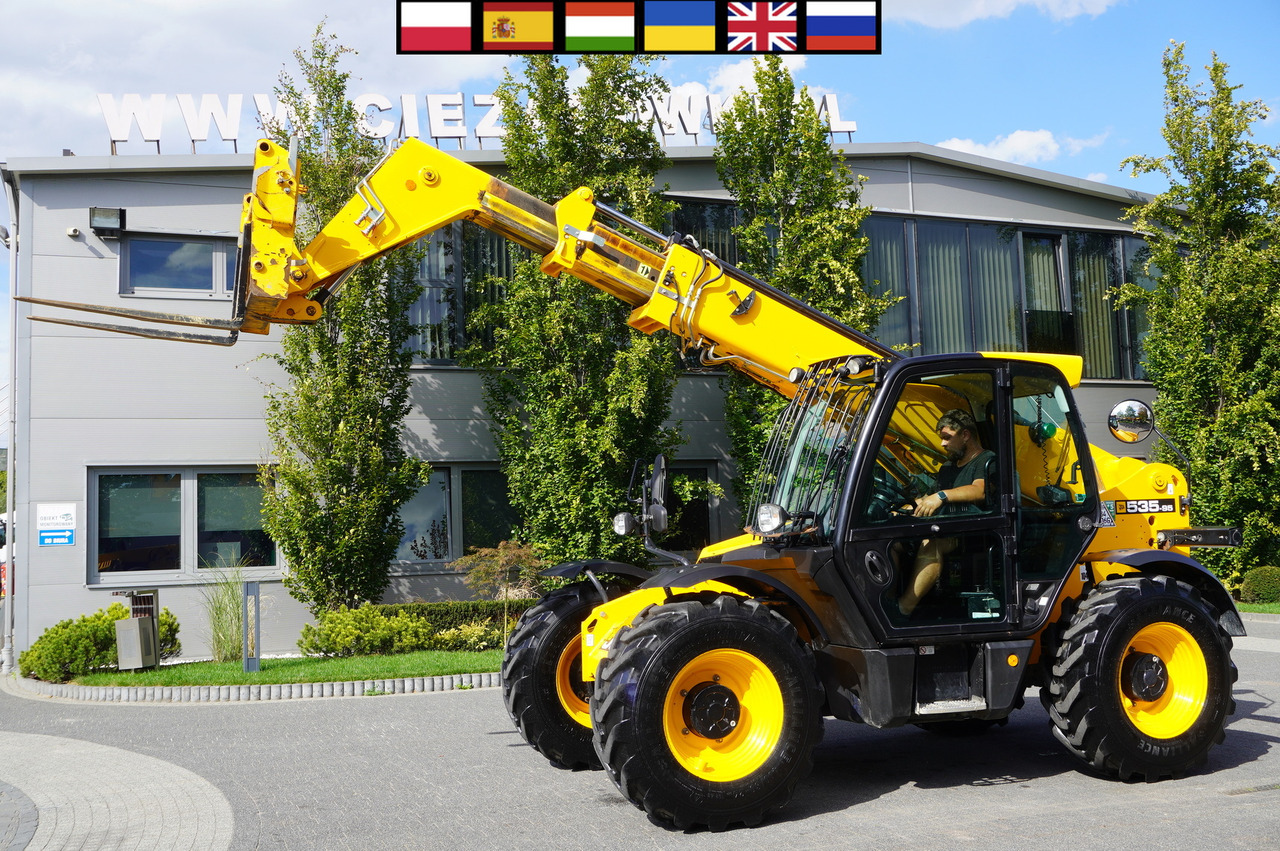JCB 535-95 / 3.5 T / range 9.5 m / 700 MTH!! - Teleskopski utovarivač na točkovima: slika 1 JCB 535-95 / 3.5 T / range 9.5 m / 700 MTH!! - Teleskopski utovarivač na točkovima: slika 1