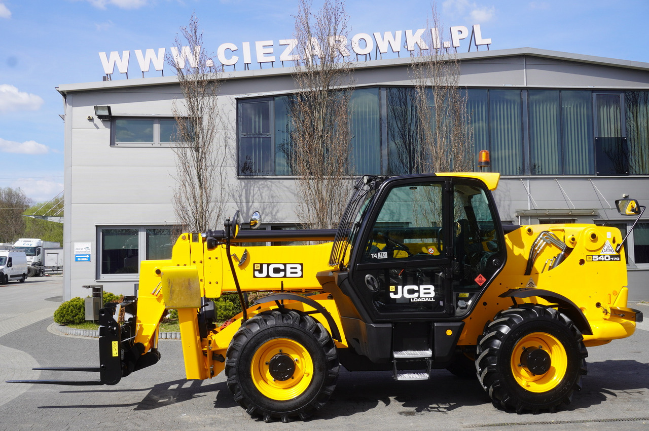JCB 540-170 Telescopic Loader / 17m / joystick - Teleskopski utovarivač na točkovima: slika 4 JCB 540-170 Telescopic Loader / 17m / joystick - Teleskopski utovarivač na točkovima: slika 4