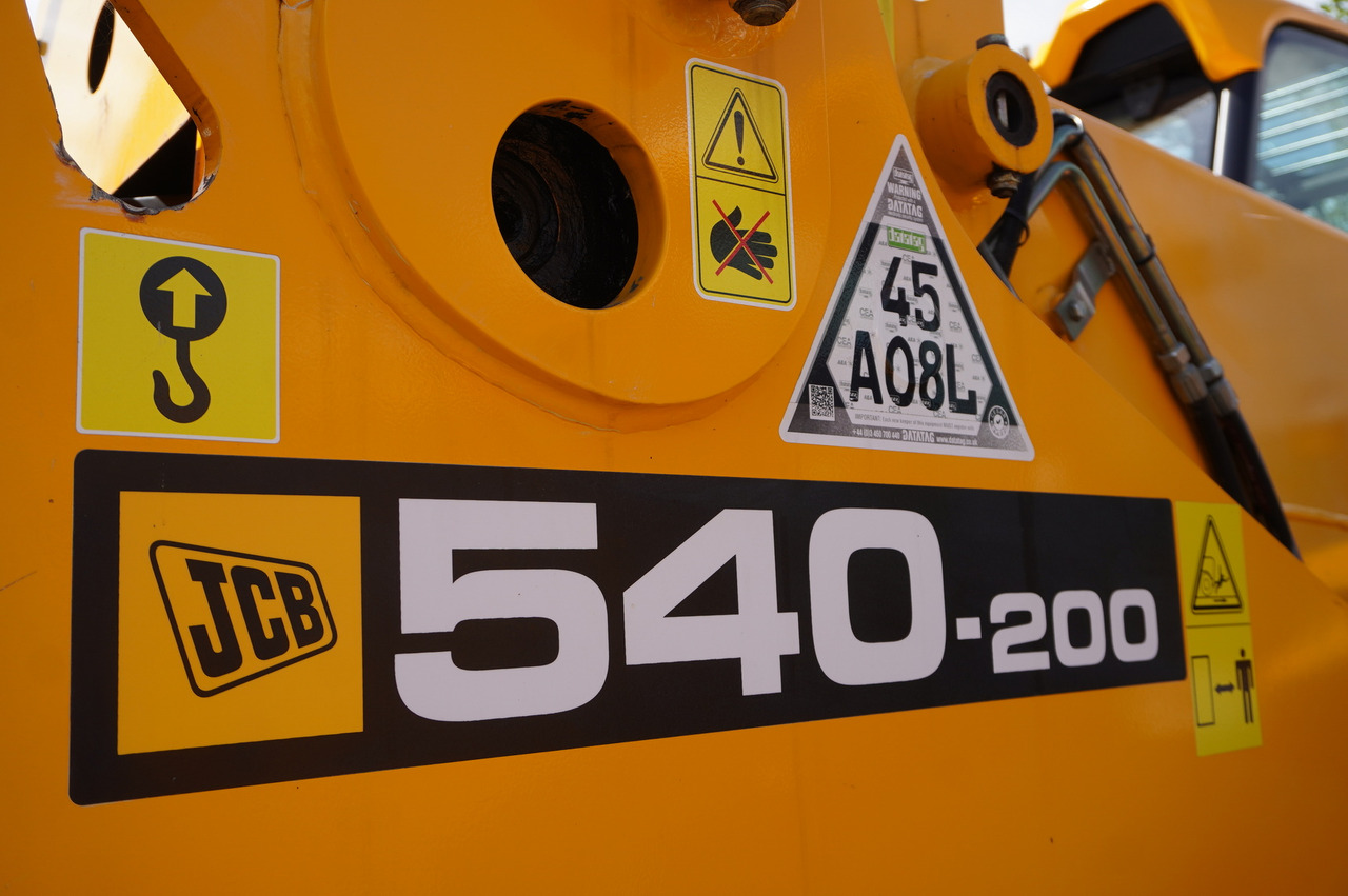 JCB 540-200 Telescopic Loader / 20 m reach / joystick / 2 units - Teleskopski utovarivač na točkovima: slika 5 JCB 540-200 Telescopic Loader / 20 m reach / joystick / 2 units - Teleskopski utovarivač na točkovima: slika 5