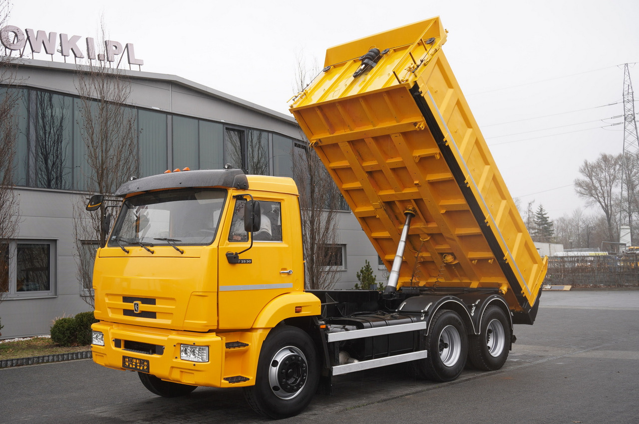 KAMAZ T2530 E5 6×4 / 3-sided tipper - Istovarivač, Kamion sa dizalicom: slika 1 KAMAZ T2530 E5 6×4 / 3-sided tipper - Istovarivač, Kamion sa dizalicom: slika 1